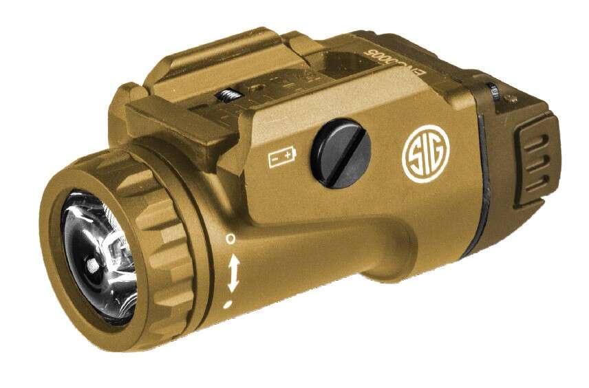 Flashlights&Batteries Sig Sauer ZPAP M70 SIG FOXTROT1X WEAPON MOUNTED WHITE LIGHT FDE